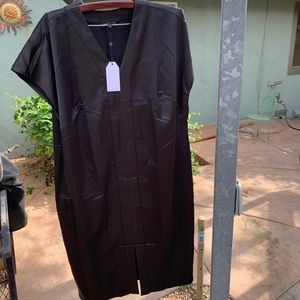 Universal Standard Levana Satin Caftan Dress